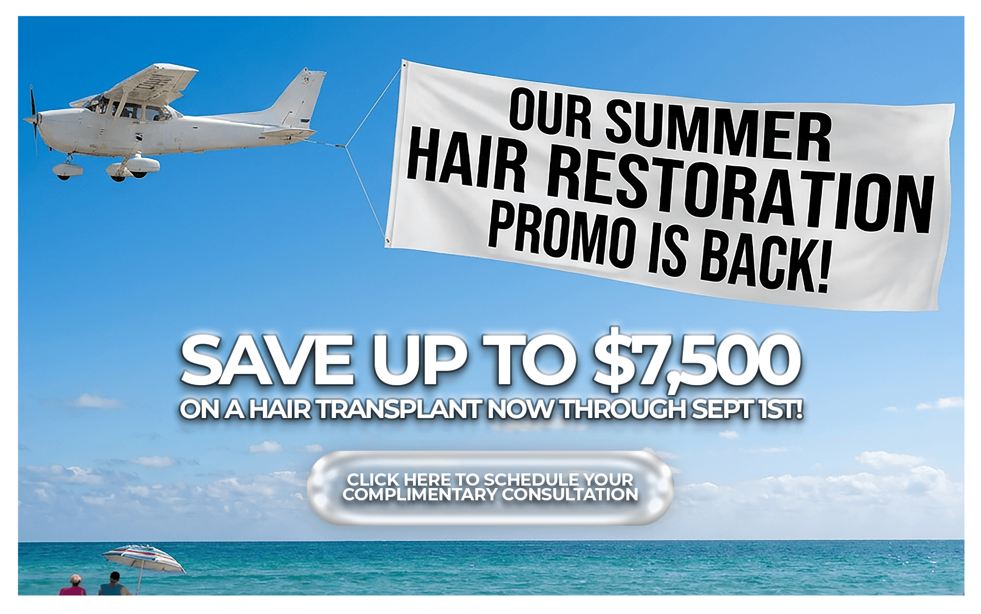 Summer Offer on Hair Restoration